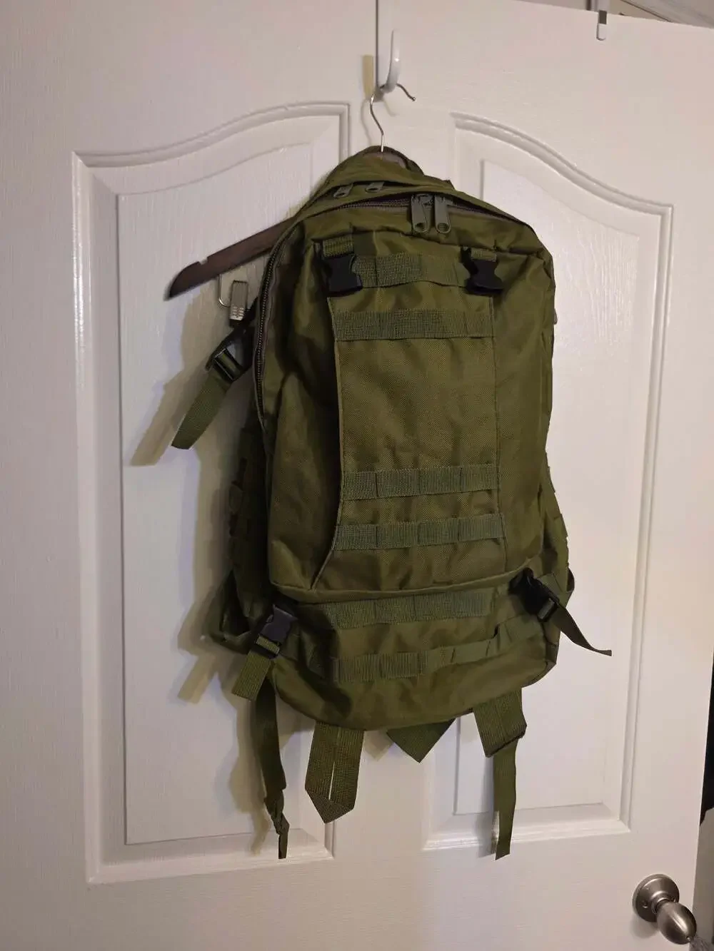 Tactical Assault Molle Backpack Olive Green Outdoor Military Hiking Bag